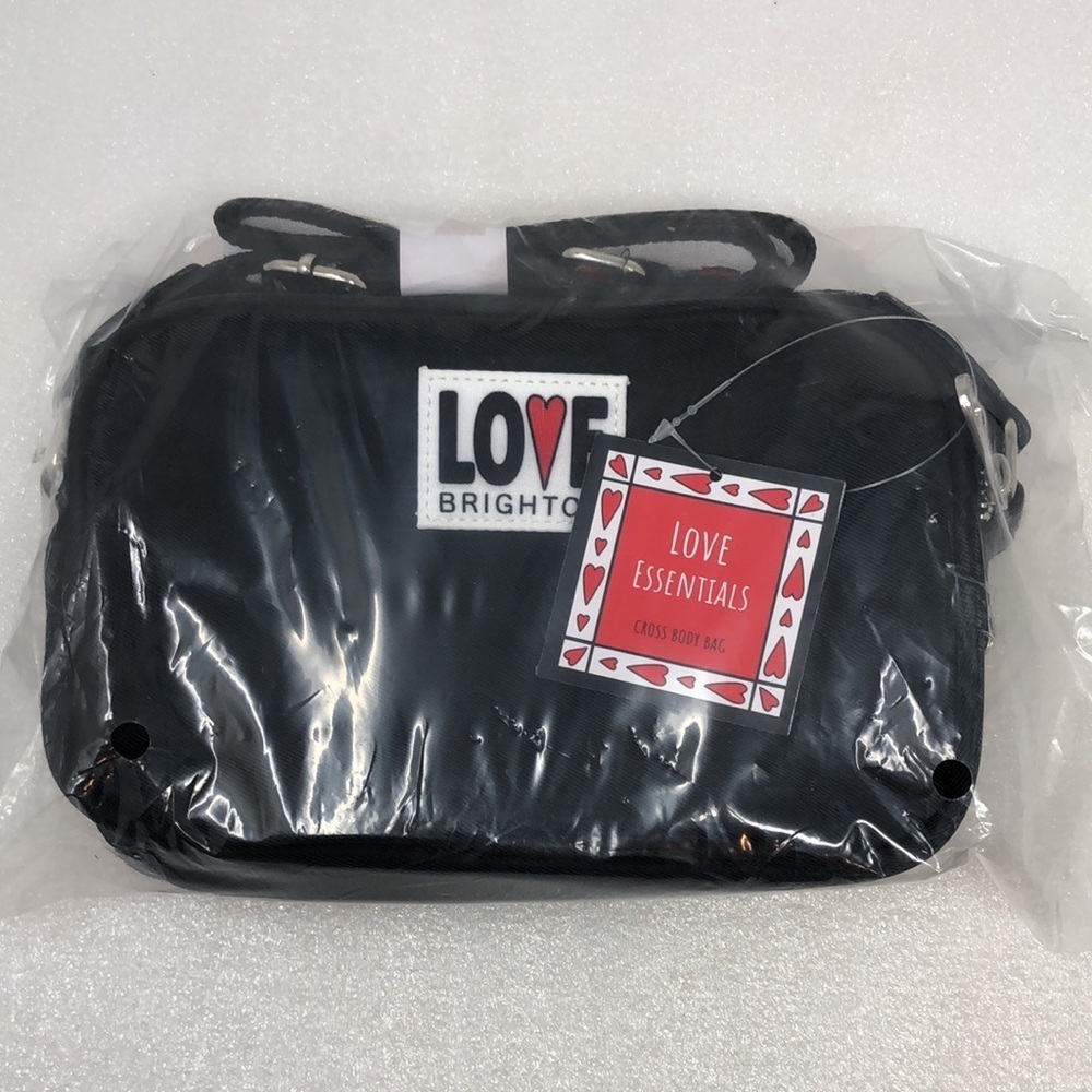NWT Brighton Love Essentials Black Crossbody Bag - Picture 5 of 12